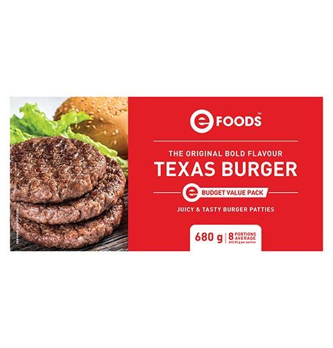 Beef Burger Texas Efoods