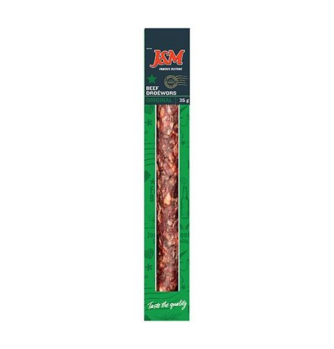 Beef Droewors Sticks Original J&M