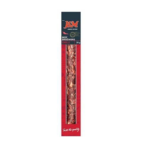 Beef Droewors Sticks Spicy J&M
