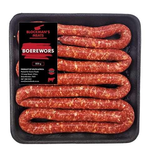 Boerewors Blockmans 500G Thin