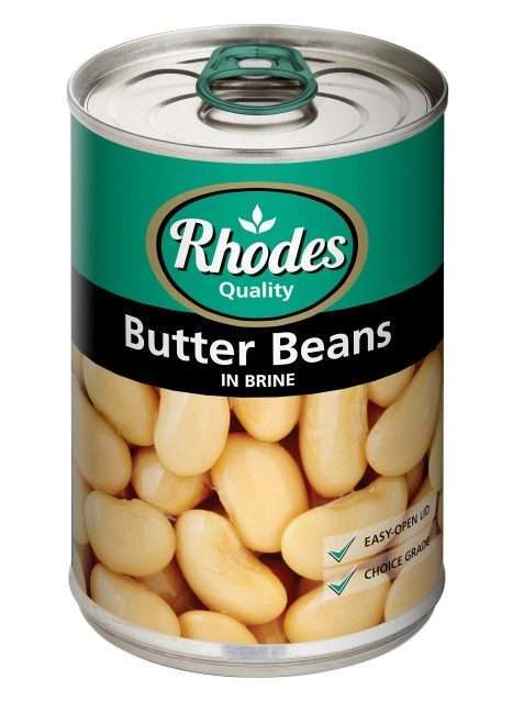 Canned Butter Beans Rhodes
