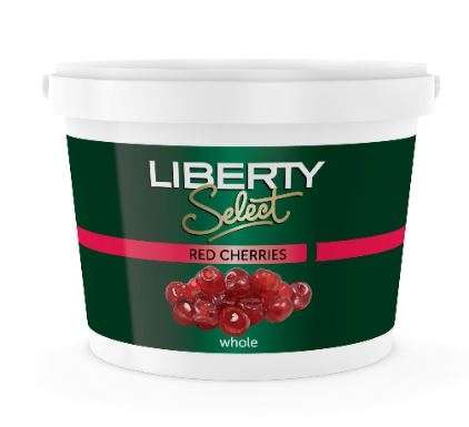 Canned Cherries Glazed Red 1Kg