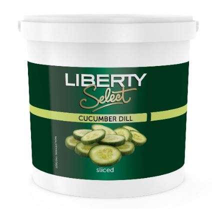 Canned Cucumber Whole Dill Liberty Tub 2.5Kg