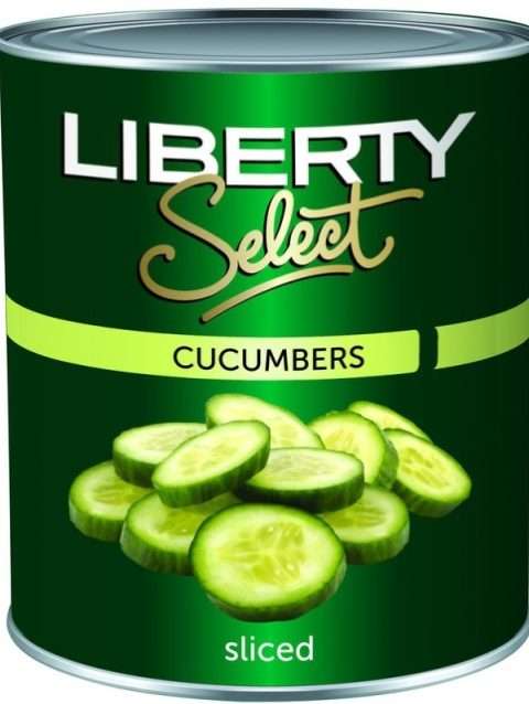 Canned Cucumbers Sliced A10