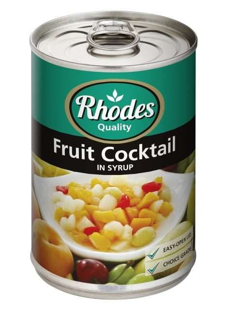 Canned Fruit Cocktail Rhodes