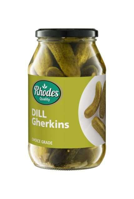 Canned Gherkins Dill In Glass