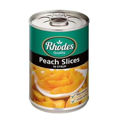 Canned Peach Slices