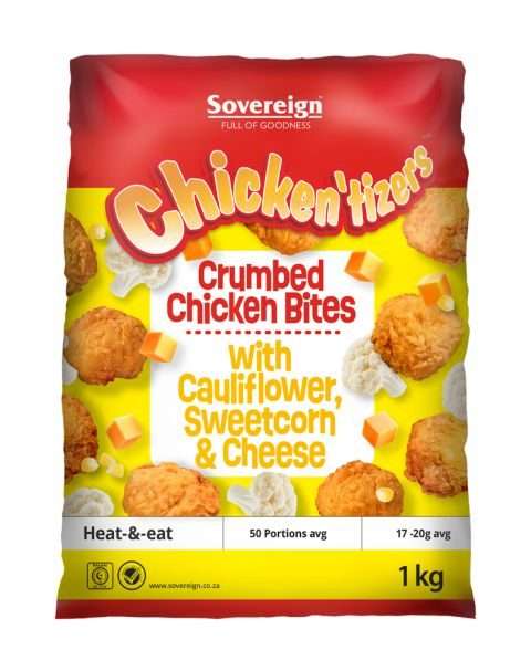 Cauliflower Sweetcorn & Chs Chick Bites Ct