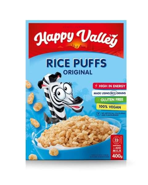 Cereal Happy Valley Rice Puffs Origin