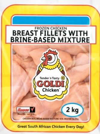 Chicken Breast Fillets Goldi Iqf