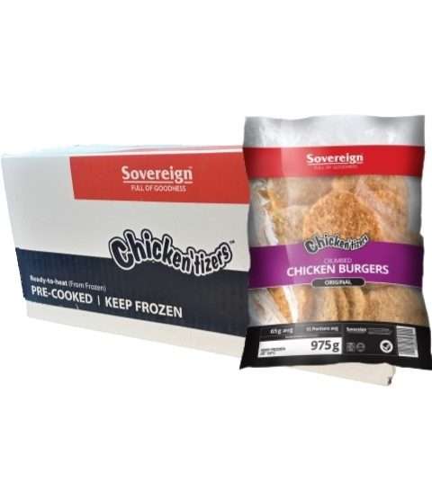 Chicken Burger Sov Crumbed
