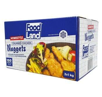 Chicken Nuggets Crumbed F/Land H/Style