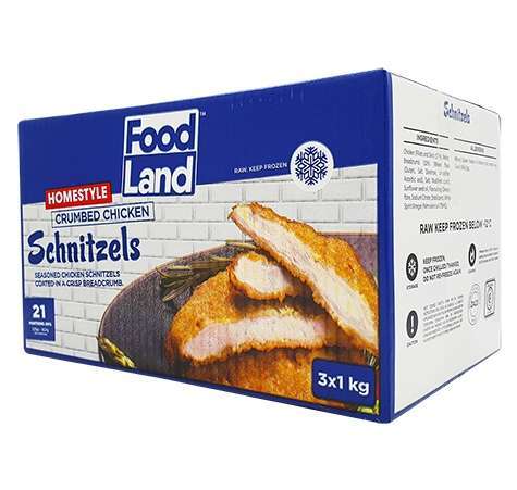 Chicken Schnitzel Crumbed F/Land H/Stylebox
