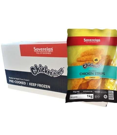 Chicken Strips Cheesy Sov S/Style