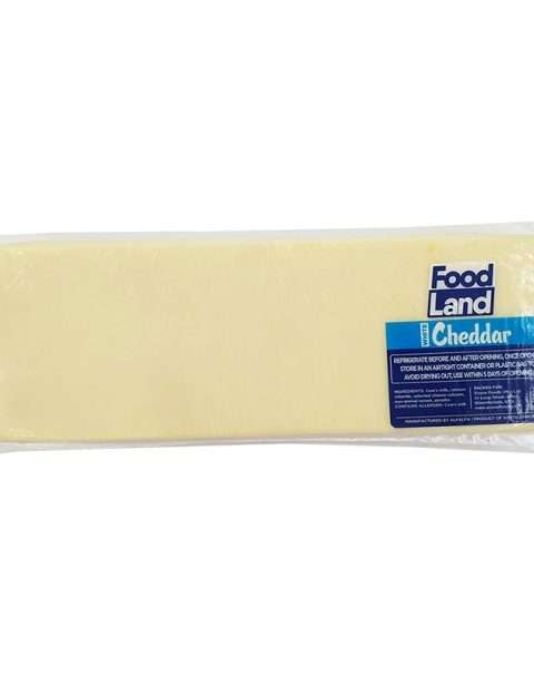 Dairy Cheese Foodland White Cheddar Loaf