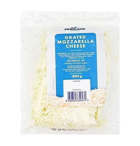 Dairy Cheese Grated Mozarella F/Land