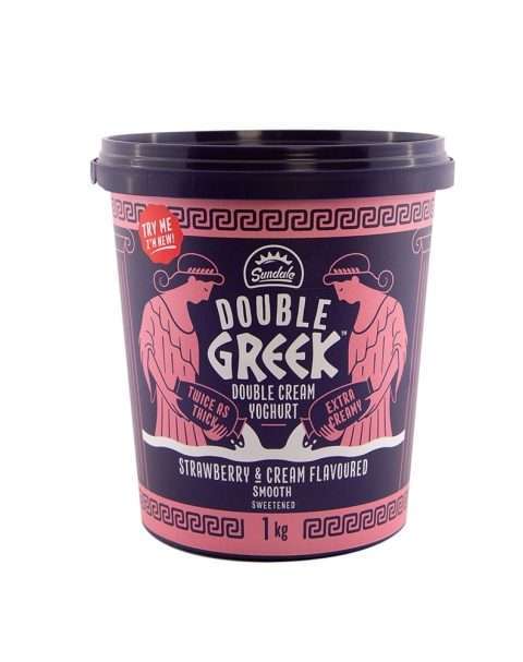 Dairy Yoghurt Sundale Db Strawberry/Cream