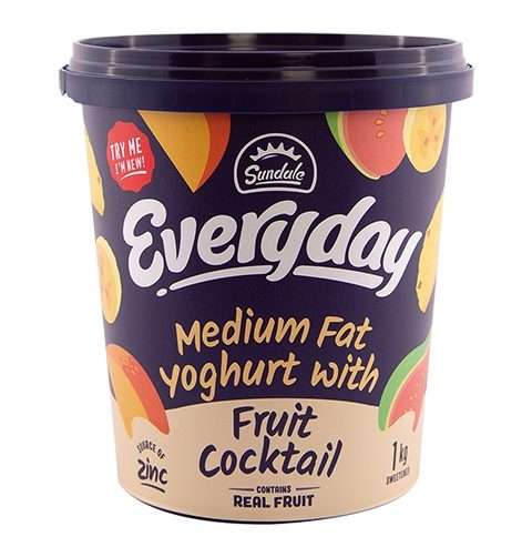 Dairy Yoghurt Sundale Fruit Cocktail