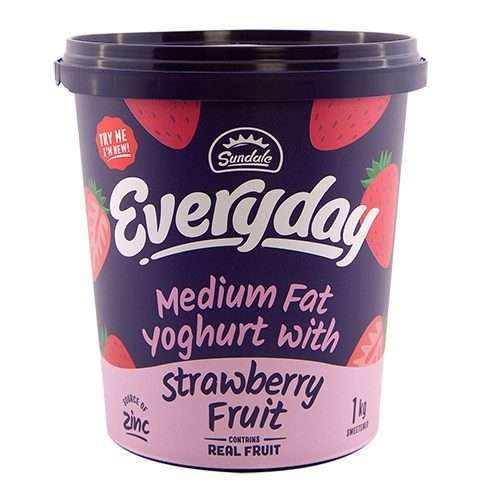 Dairy Yoghurt Sundale Fruited S/Berry