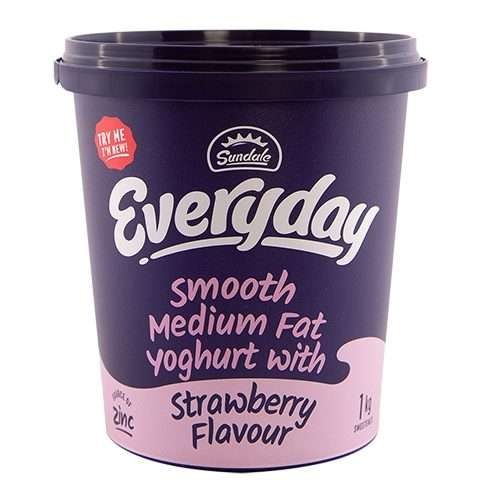 Dairy Yoghurt Sundale Smooth S/Berry