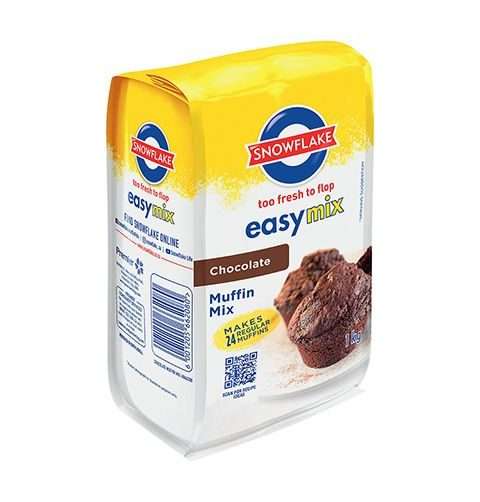 Easymix Choc Muffin Snowflake