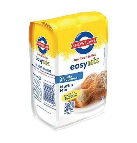 Easymix Vanilla Muffin Snowflake