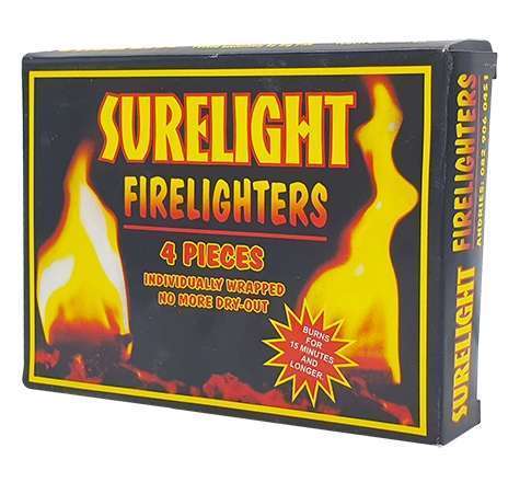 Firelighters Superlight 4 Piece