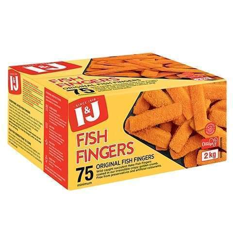 Fish Fingers I&J 2Kg