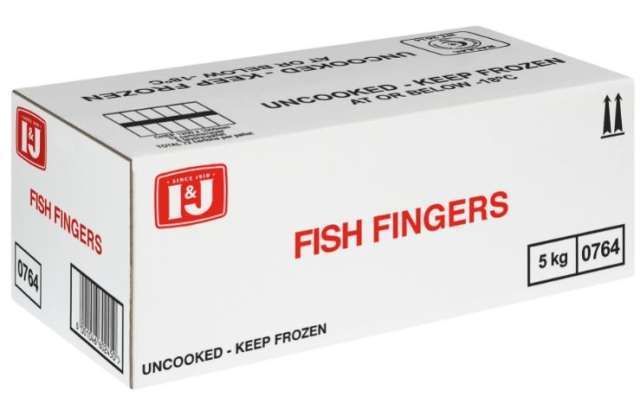 Fish Fingers I&J 5Kg