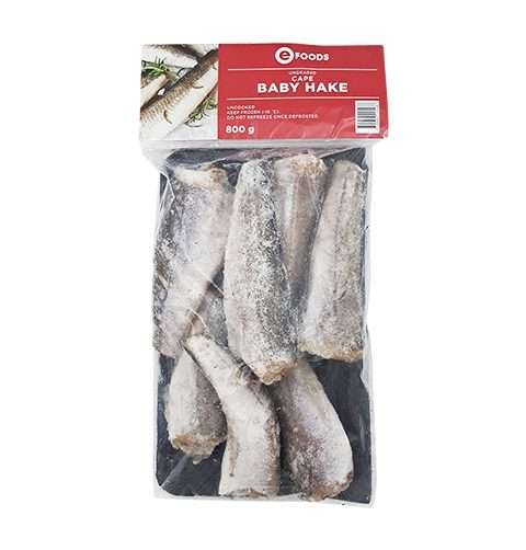 Fish Hake Baby Vac Pack Efoods 800G