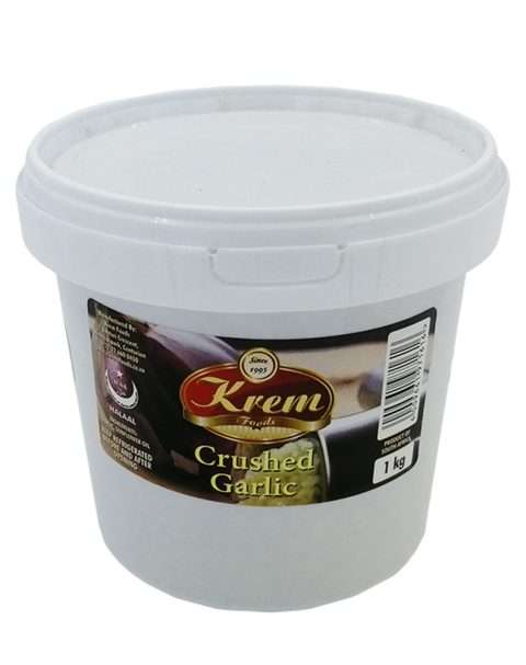 Garlic Crushed 1Kg Tub