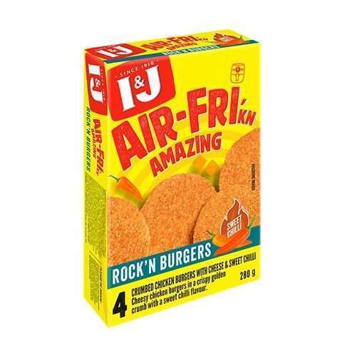 I&J Chicken Crum Burg Rock N Swtchilli Afriknbox