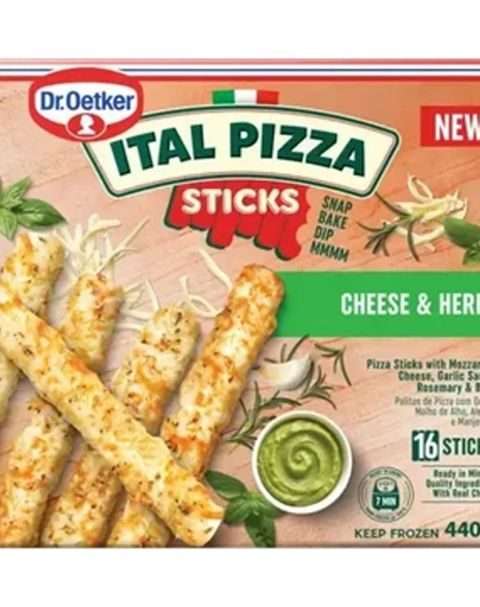 Ital Pizza Sticks Cheese & Herbs 440G