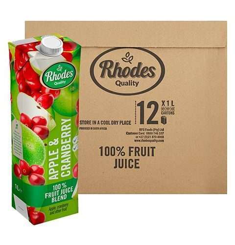Juice Apple & Cranberry Rhodes