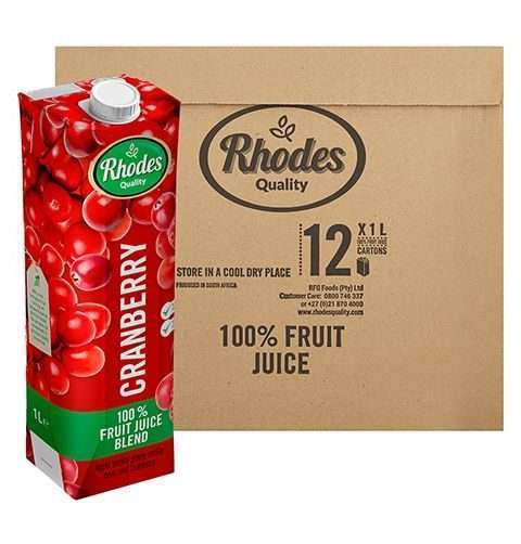 Juice Cranberry Rhodes