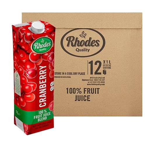 Juice Cranberry Rhodes