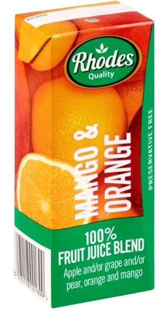 Juice Mango & Orange Rhodes Fruit