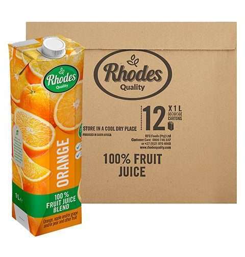 Juice Orange Rhodes 12X1Lt)