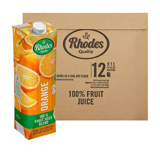 Juice Orange Rhodes 12X1Lt)