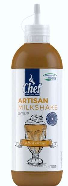 Milkshake Salted Caramel Syrup Liberty
