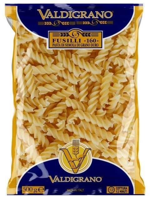 Pasta Fusilli Screws Valdigrano