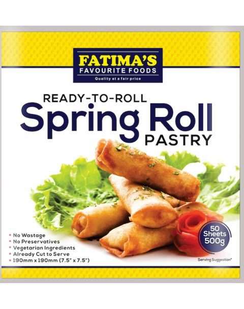 Pastry Springroll Pastry Fatimas