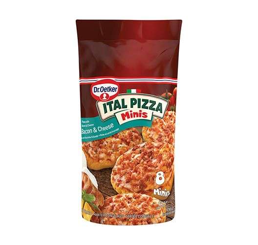 Pizza Minis Bacon&Cheese Dr Oetker 8Sbox