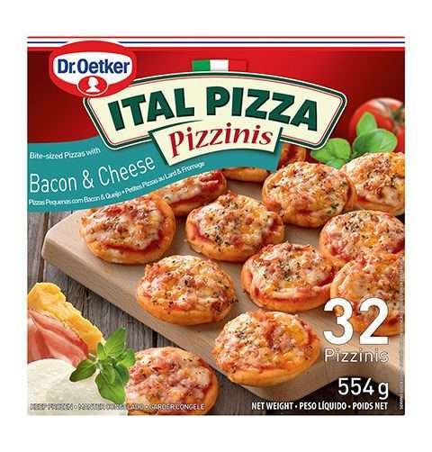 Pizza Pizzini Bacon&Cheese Droetker32Sbox