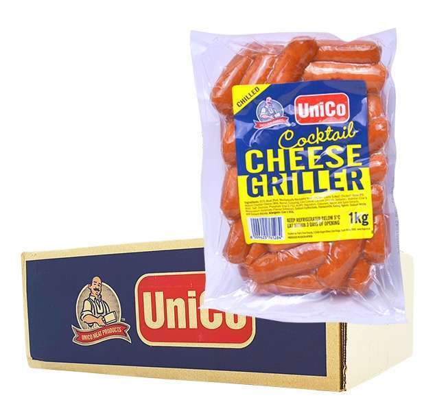 Pork Grillers Cocktail Cheese Unico