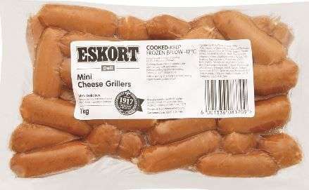 Pork Grillers C/Tail Cheese Eskort 8370 1Kg