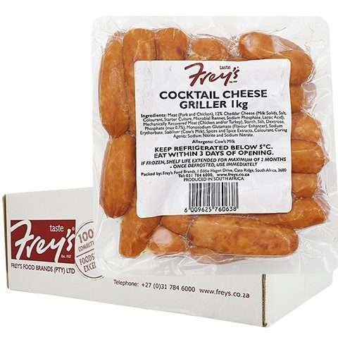 Pork Grillers C/Tail Cheese Freys