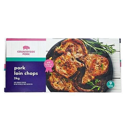 Pork Loin Chops Countryside 15X2Kg