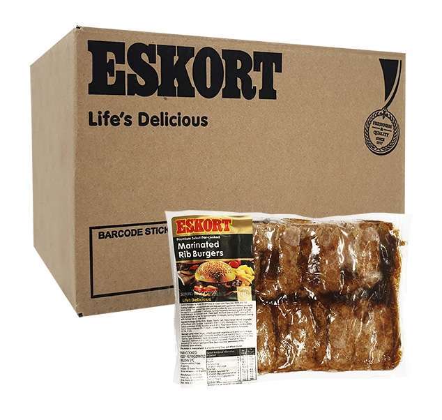 Pork Rib Burgers Marinated Eskort