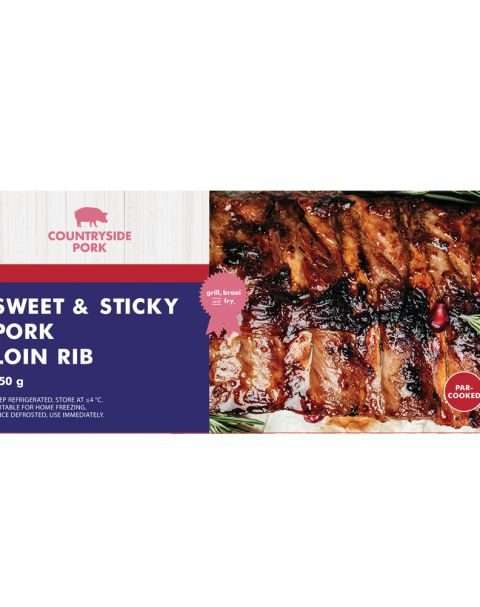 Pork Ribs Loin Sweet&Sticky C/Side Chill